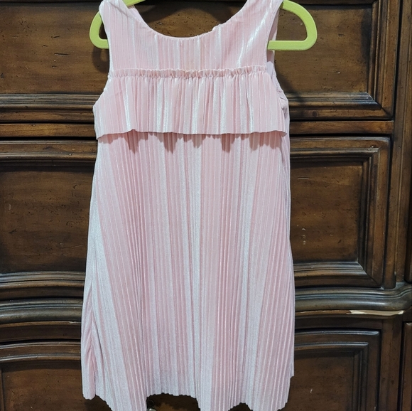 Pink Velvet Spring Dress - Picture 2 of 3